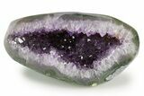 Sparkly Deep-Purple Amethyst Geode - Uruguay #378220-1